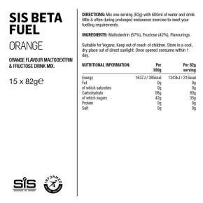 SIS Beta Fuel juoma Appelsiini 80g