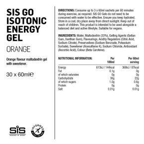 SIS GO Isotonic Energiageeli Appelsiini 60ml